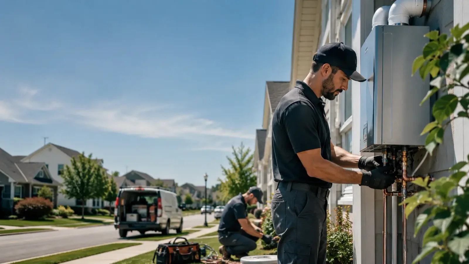 Tankless Water Heater Installation in Rossburg, OH